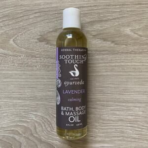 Herbal therapy ayurveda lavender body massage oil